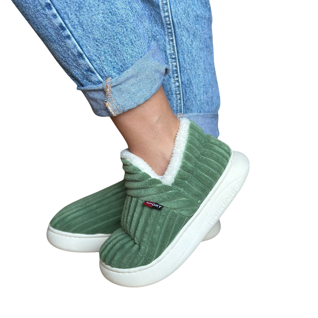 Therapeutische Fleece Sloffen