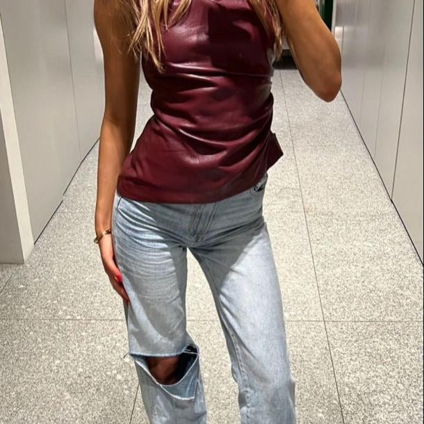 Burgundy Top